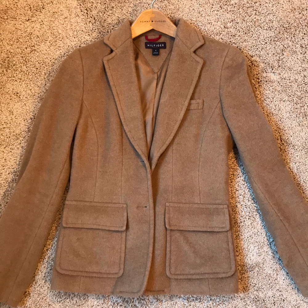 Tan Camel Hair Blazer
